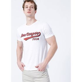 Lee Cooper 222 LCM 242026 Beyaz Erkek T-Shirt