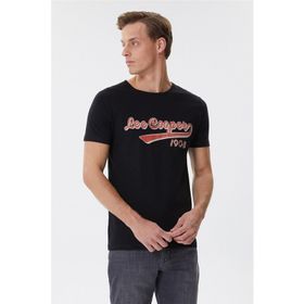 Lee Cooper 222 LCM 242026 Hardy Siyah Erkek T-Shirt