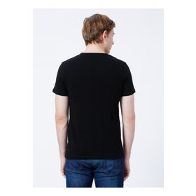 Lee Cooper 222 LCM 242026 Hardy Siyah Erkek T-Shirt