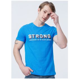 Lee Cooper 222 Lcm 242029 Mavi Erkek T-Shirt