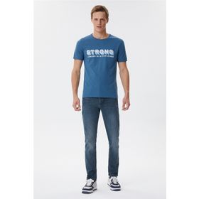 Lee Cooper 222 Lcm 242029 Mavi Erkek T-Shirt