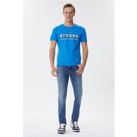 Lee Cooper 222 Lcm 242029 Mavi Erkek T-Shirt