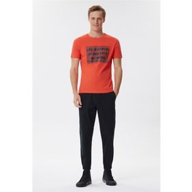 Lee Cooper 222 Lcm 242037 Mercan Erkek T-shirt