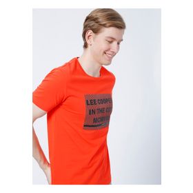 Lee Cooper 222 Lcm 242037 Mercan Erkek T-shirt