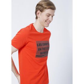 Lee Cooper 222 Lcm 242037 Mercan Erkek T-shirt
