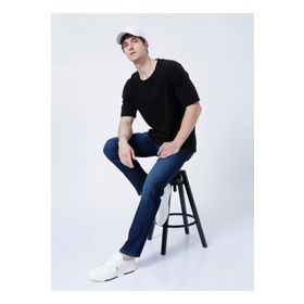 Lee Cooper 222 Lcm 242041 Siyah Erkek T-shirt