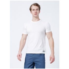 Lee Cooper 222 Lcm 242055 Gael Kırık Beyaz Erkek T-Shirt