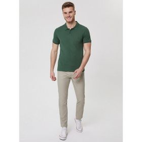 Lee Cooper 222 LCM 242057 Twins Pike Kırmızı Erkek Polo T-Shirt