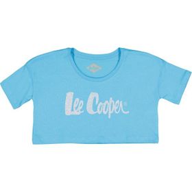 Lee Cooper 222LCG42006 Baskılı Turkuaz Kız Çocuk T-shirt