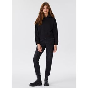 Lee Cooper 231 LCF 241002 FIONA Kapüşon Yaka Düz Kırmızı Kadın Sweatshirt