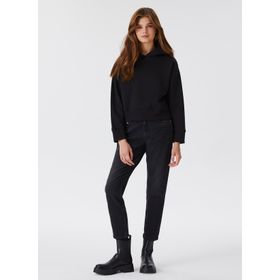 Lee Cooper 231 LCF 241002 FIONA Kapüşon Yaka Düz Kırmızı Kadın Sweatshirt