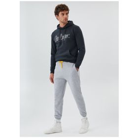 Lee Cooper 231 LCM 227001 Normal Gri Melanj Erkek Eşofman Altı