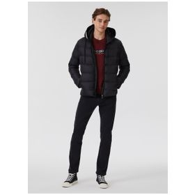 Lee Cooper 231 LCM 232003 DEVIN Siyah Erkek Düz Şişme Mont