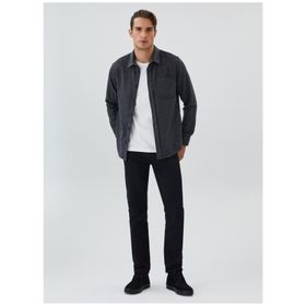 Lee Cooper 231 LCM 241041 Antrasit Erkek Gömlek