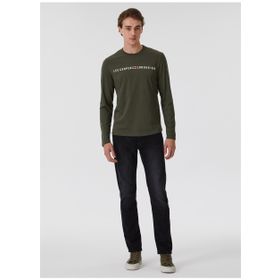 Lee Cooper 231 LCM 242002 TYLENS Polo Yaka Düz Haki Erkek T-shirt