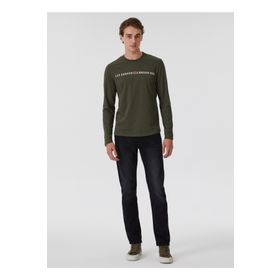 Lee Cooper 231 LCM 242002 TYLENS Polo Yaka Düz Haki Erkek T-shirt