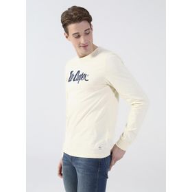 Lee Cooper 231 LCM 242003 Zayne O Yaka Baskılı Kırmızı Erkek T-Shirt