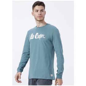 Lee Cooper 231 LCM 242003 ZAYNE O Yaka Baskılı Lacivert Erkek T-shirt