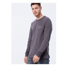 Lee Cooper 231 LCM 242006 RENZO O Yaka Baskılı Antrasit Erkek T-shirt
