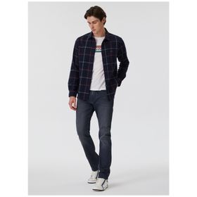 Lee Cooper 231LCM241032 LUPIN Ekose Lacivert Erkek Gömlek