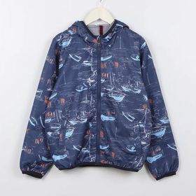 Lee Cooper 232 LCB 232002 Sail Mavi Desenli Erkek Mont