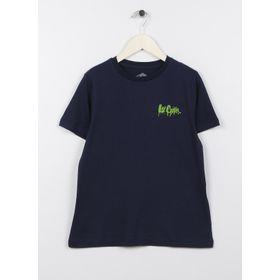 Lee Cooper 232 LCB 242004 İndigo Ares Baskılı Erkek T-shirt