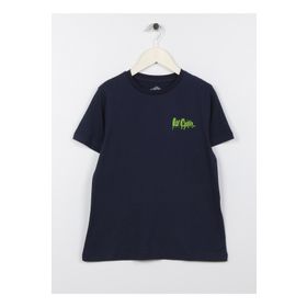 Lee Cooper 232 LCB 242004 İndigo Ares Baskılı Erkek T-shirt