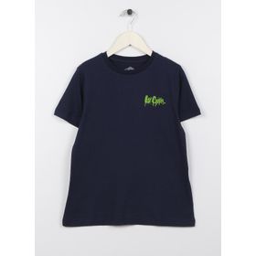 Lee Cooper 232 LCB 242004 İndigo Ares Baskılı Erkek T-shirt