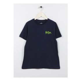 Lee Cooper 232 LCB 242004 İndigo Ares Baskılı Erkek T-shirt