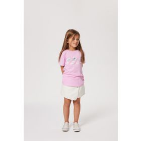 Lee Cooper 232 LCG 242005 Pembe Baskılı Kız Çocuk T-shirt