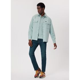 Lee Cooper 232 LCM 231002 Çağla Yeşili Karela Erkek Dokuma Ceket