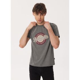 Lee Cooper 232 LCM 242019 AUTHEN Bisiklet Yaka Antrasit Erkek T-shirt
