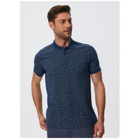 Lee Cooper 232 LCM 242035 Bobby Polo Yaka Lacivert Erkek T-shirt