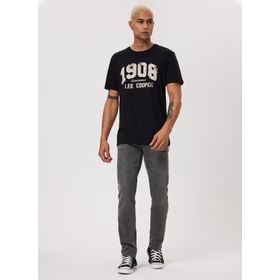 Lee Cooper 232 LCM 242035 Bobby Polo Yaka Siyah Erkek T-shirt