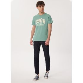 Lee Cooper 232 LCM 242042 Derek Bisiklet Yaka Mint Erkek T-shirt