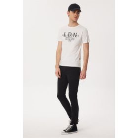 Lee Cooper 232 LCM 242045 ELLERY Bisiklet Yaka Beyaz Erkek T-shirt