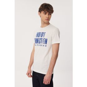 Lee Cooper 232 LCM 242047 Beyaz Kaeith Bisiklet Yaka Erkek T-shirt