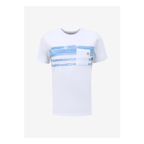 Lee Cooper 232 LCM 242055 Beyaz Jımm Bisiklet Yaka Erkek T-shirt