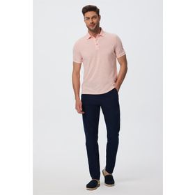 Lee Cooper 232 LCM 242057 Jake Pastel Pembe Erkek Polo T-shirt