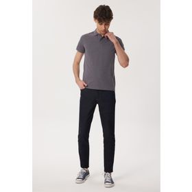 Lee Cooper 232 LCM 242058 MILES Polo Yaka Antrasit Erkek T-Shirt