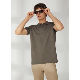 Lee Cooper 232 LCM 242058 MILES Polo Yaka Haki Erkek T-Shirt
