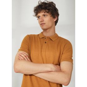 Lee Cooper 232 LCM 242058 MILES Polo Yaka Hardal Erkek T-Shirt