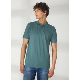 Lee Cooper 232 LCM 242058 MILES Polo Yaka Yeşil Erkek T-Shirt
