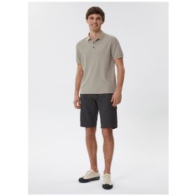 Lee Cooper 232 LCM 242059 Tylen Koyu Bej Erkek Polo T-shirt