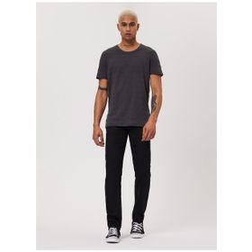 Lee Cooper 232 LCM 242060 BAINES Bisiklet Yaka Koyu Gri Erkek T-shirt