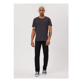 Lee Cooper 232 LCM 242060 BAINES Bisiklet Yaka Koyu Gri Erkek T-shirt
