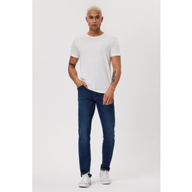 Lee Cooper 232 LCM 242061 GAEL Bisiklet Yaka Beyaz Erkek T-shirt