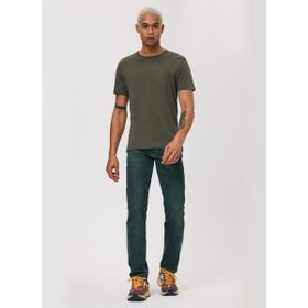Lee Cooper 232 LCM 242061 GAEL Bisiklet Yaka Haki Erkek T-shirt