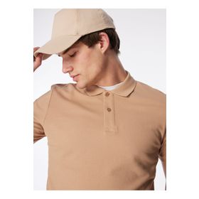 Lee Cooper 232 LCM 242063 Bej Arch Polo Yaka Erkek T-shirt