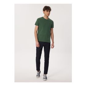 Lee Cooper 232 LCM 242064 TWINGO 1 Bisiklet Yaka Koyu Yeşil Erkek T-shirt